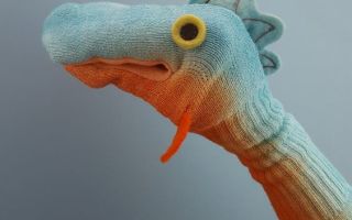 Glorious glove puppet dinosaurs to make at home