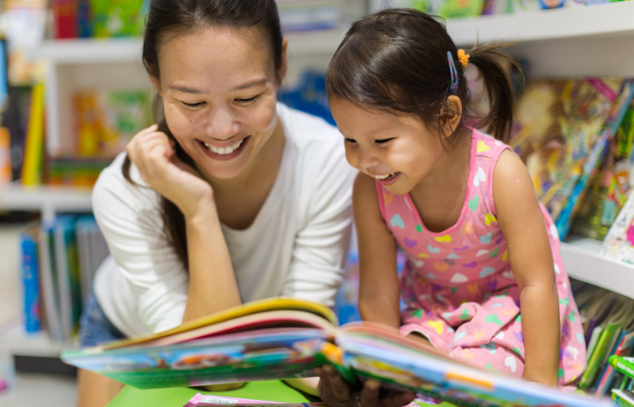 Family reading time